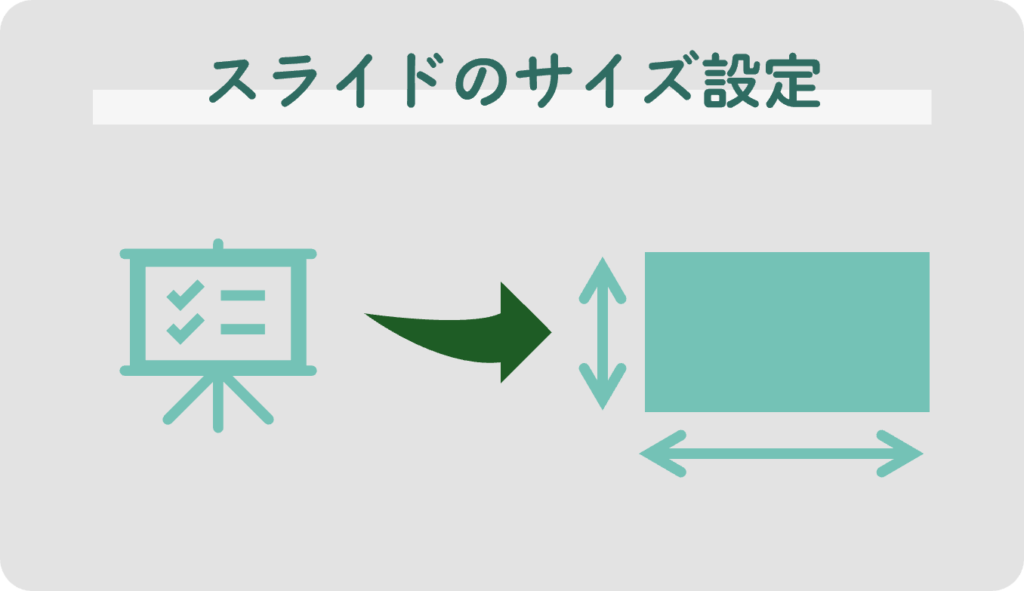 スライドのサイズを設定しよう