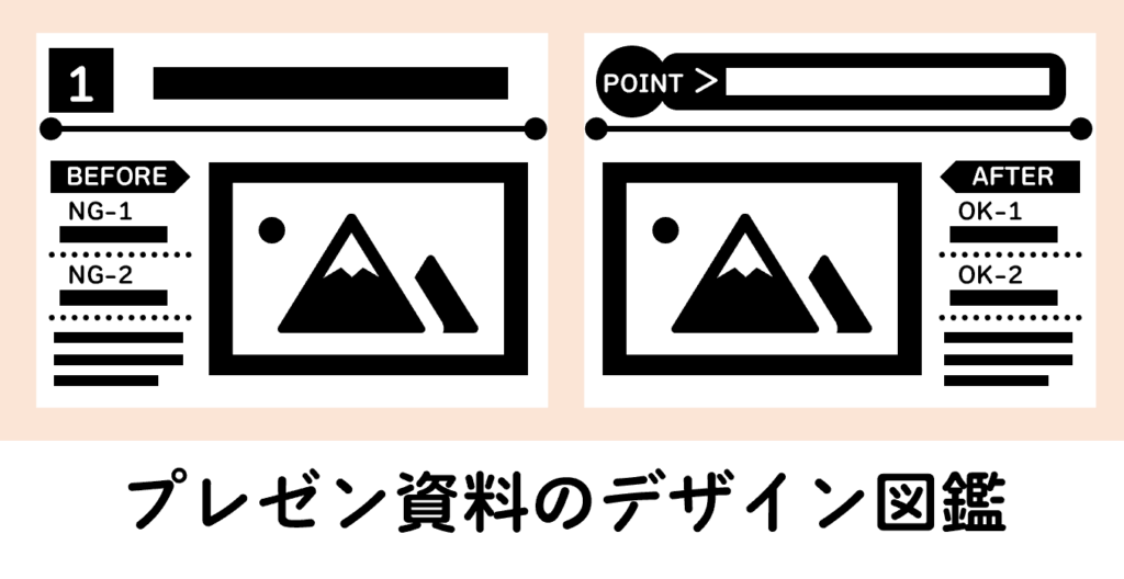 プレゼン資料のデザイン図鑑（プレビュー図解）