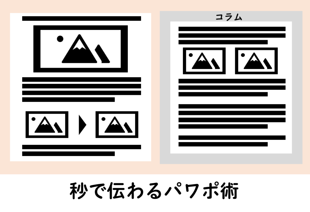 秒で伝わるパワポ術（プレビュー図解）